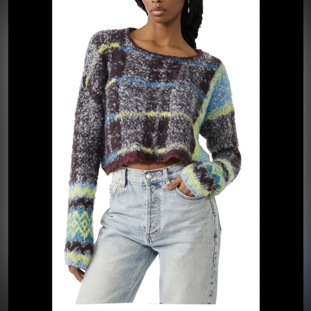 NWT Free People Emerson Sweater - Picture 4 of 5
